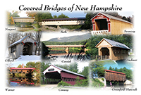 Covered Bridges of New Hampshire Collage